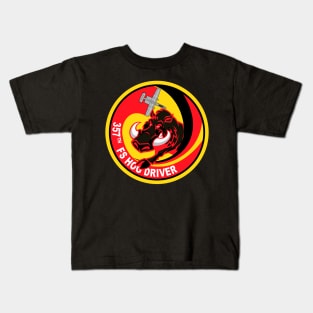 357th FS Hog Driver Kids T-Shirt